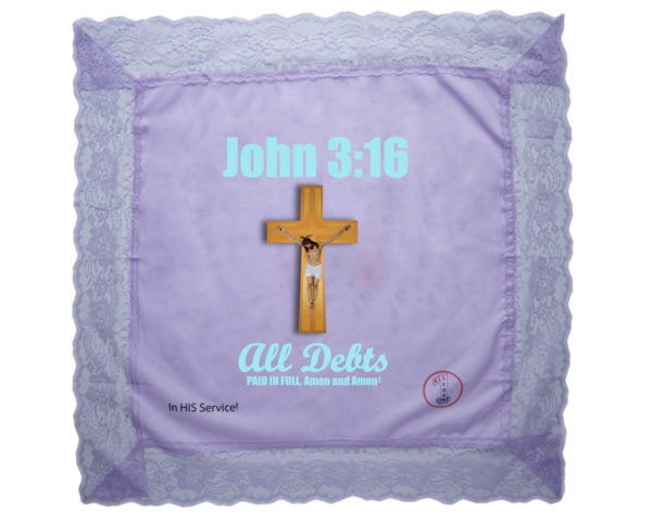 John 3:16 Lap Handkerchief