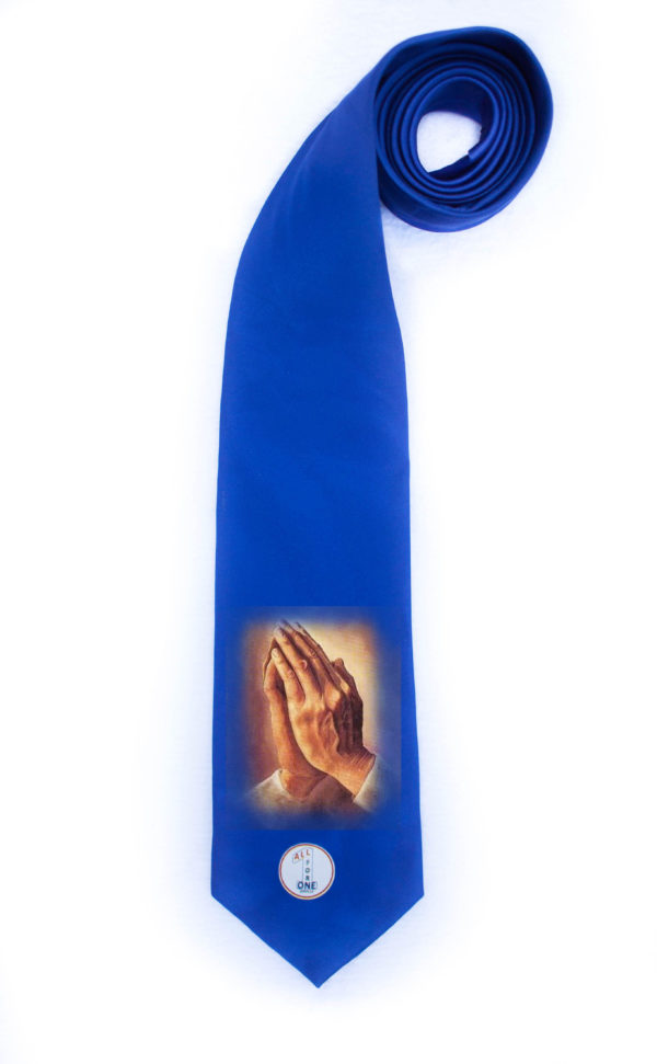 Hands of Prayer Neck Tie