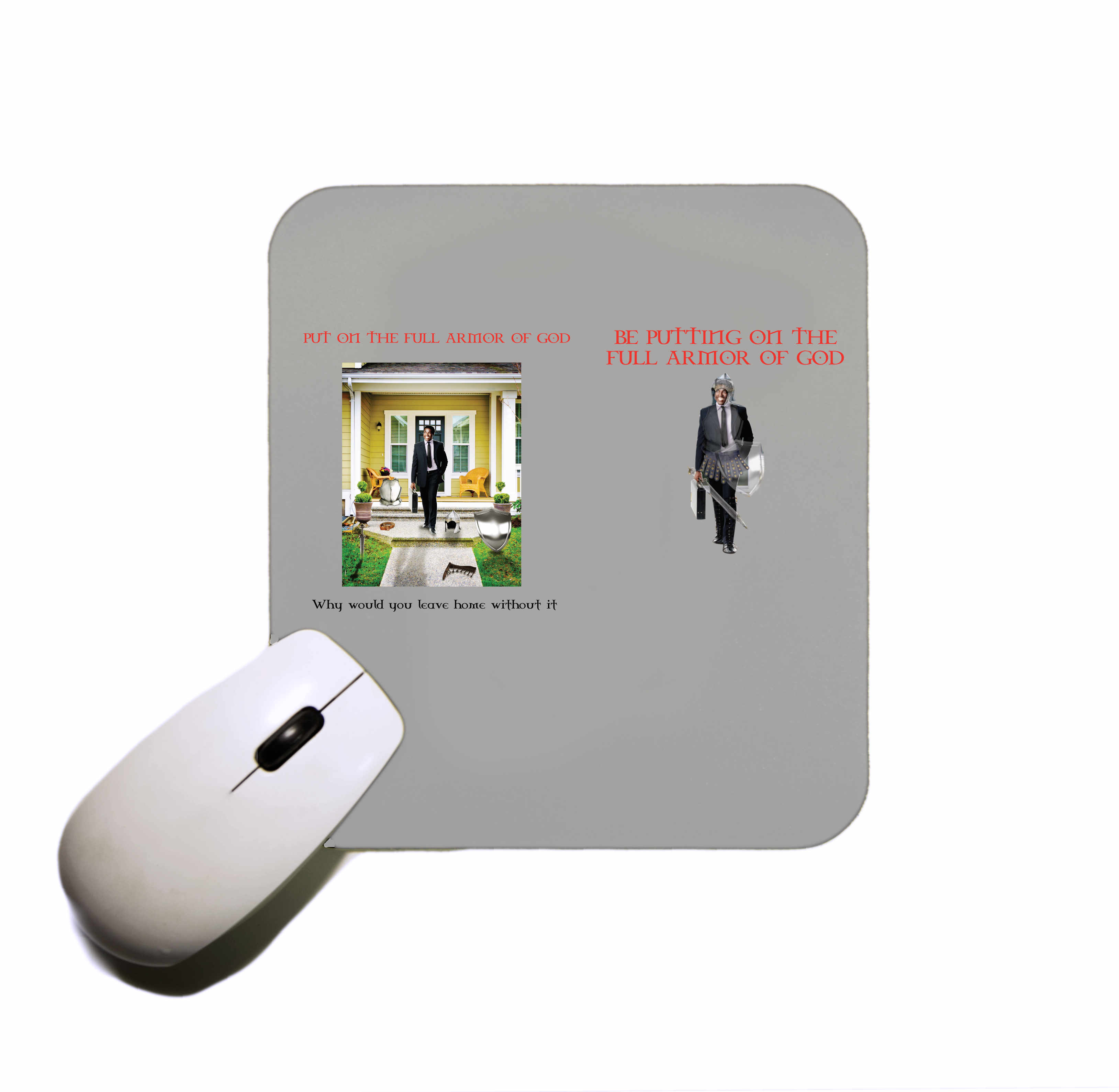 The Believing Man Mouse Pad