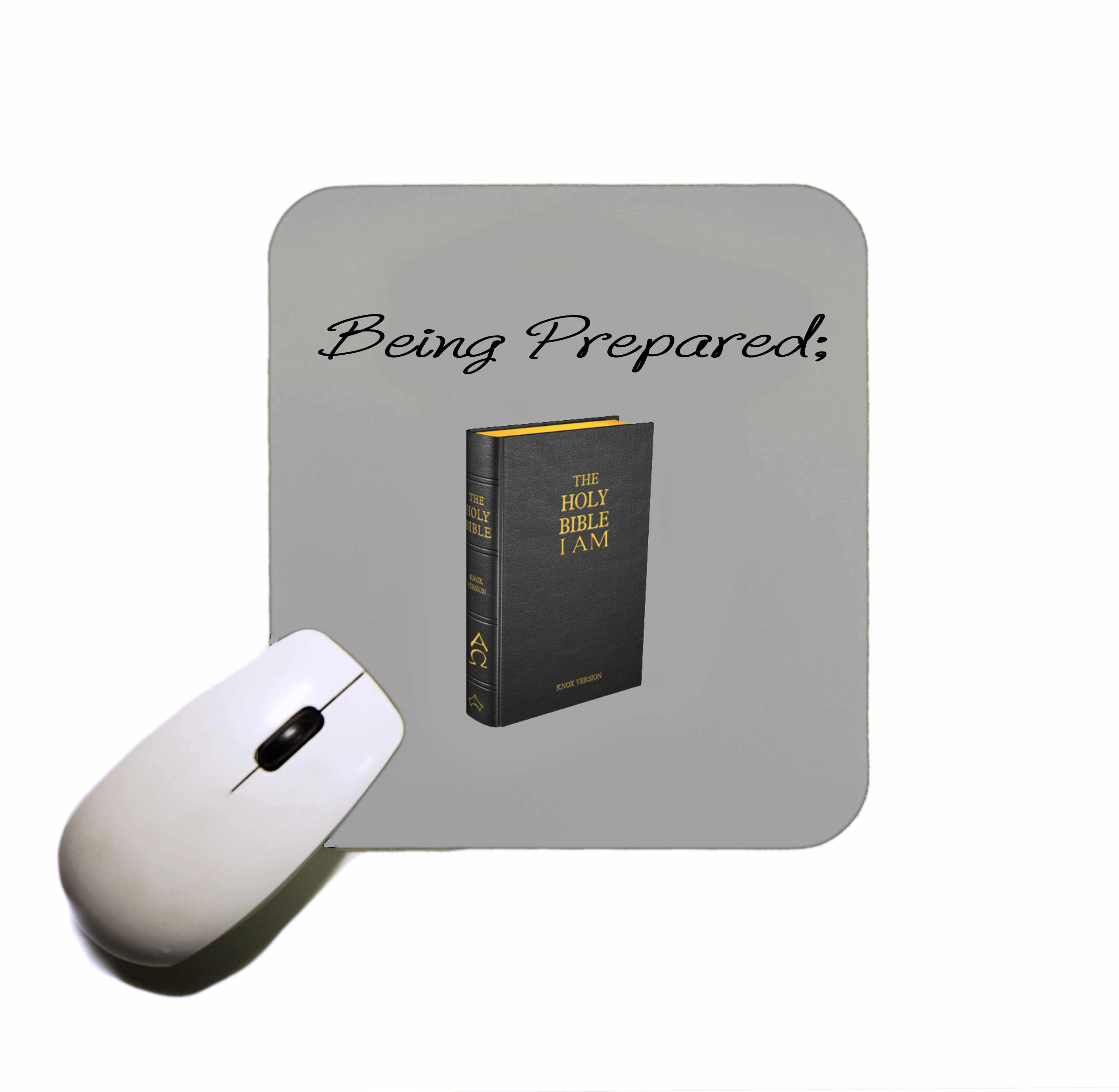 The Bible Mouse Pad