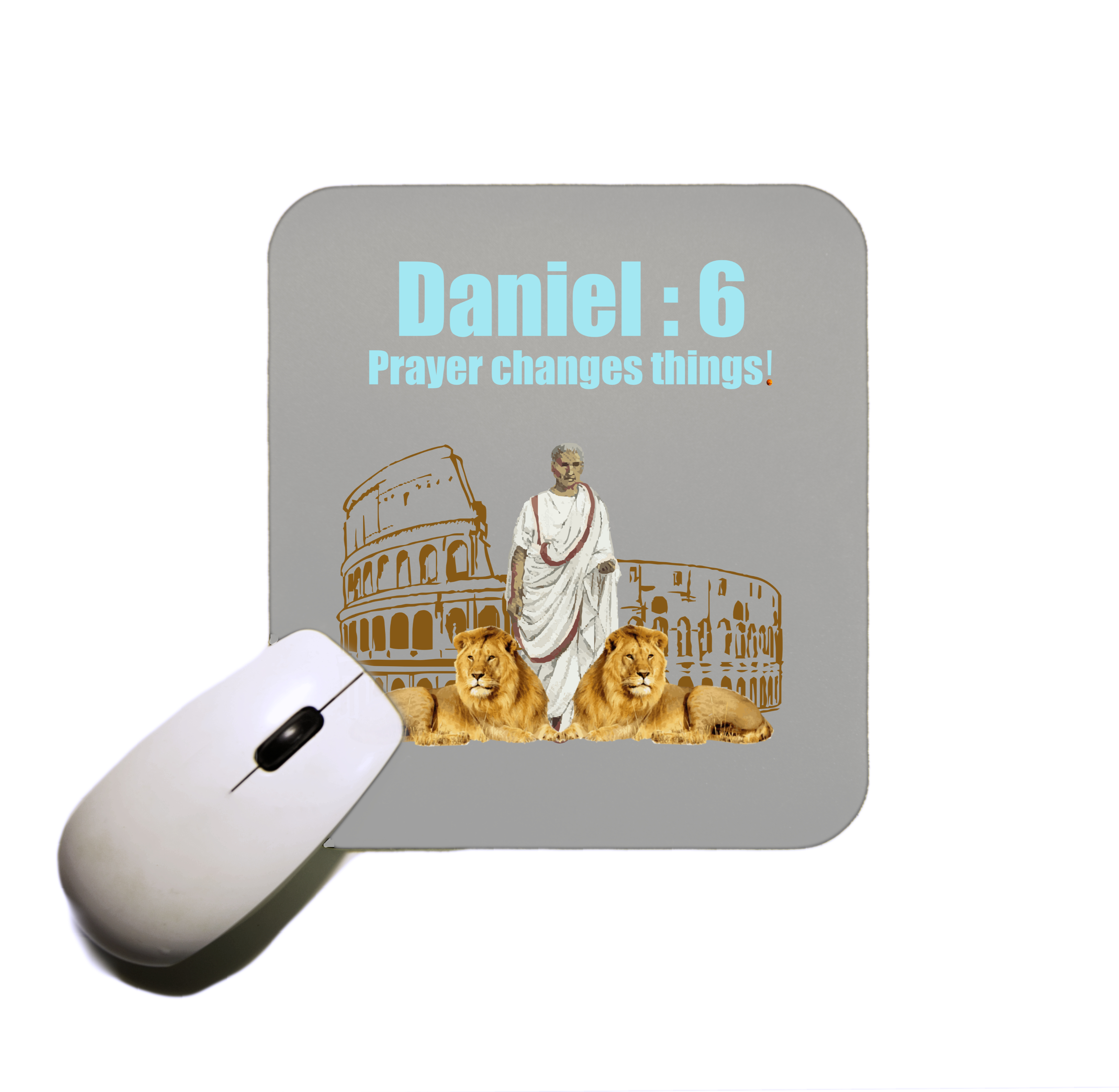 Daniel 6 Mouse Pad