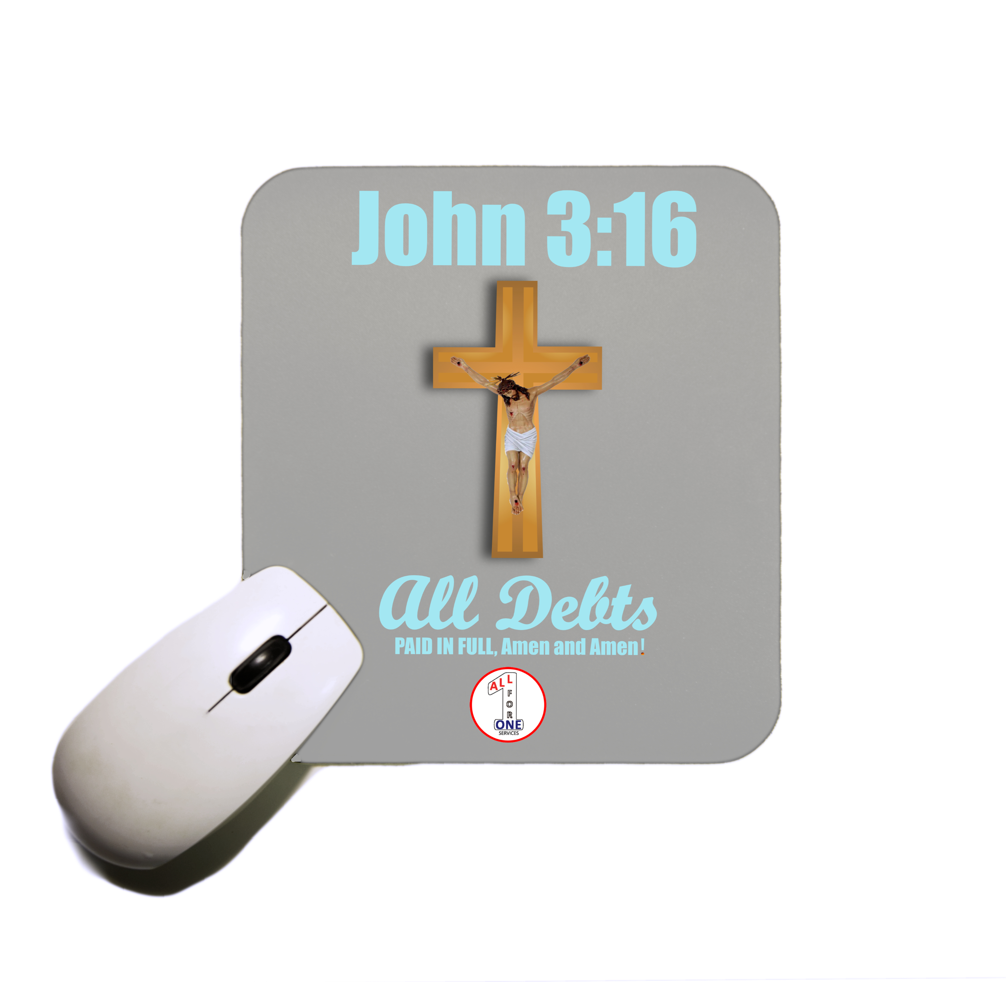 John 3:16 Mouse Pad