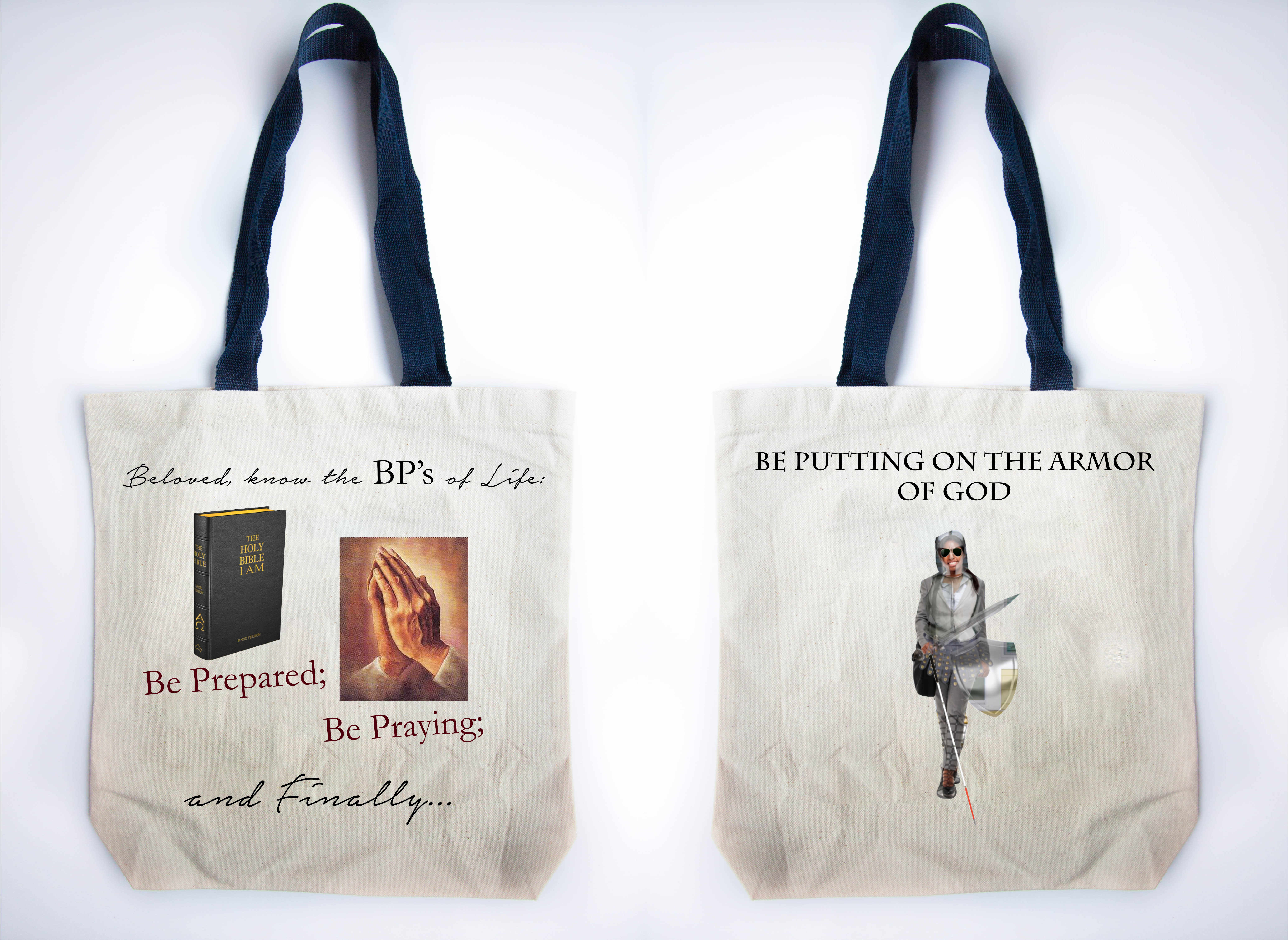 The BP's Blind Woman Tote Bag