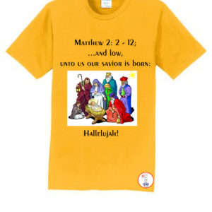 Glorious Nativity Scene T-shirt
