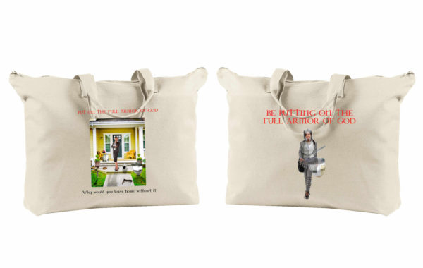 The Believing Woman Zipped Tote Bag