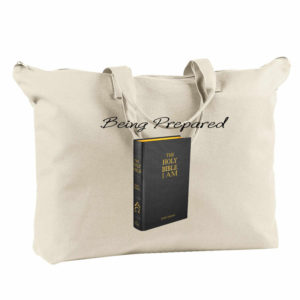 The Bible Zipped Tote Bag