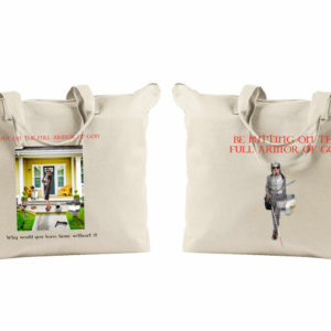 The Believing Blind Woman Zipped Tote Bag